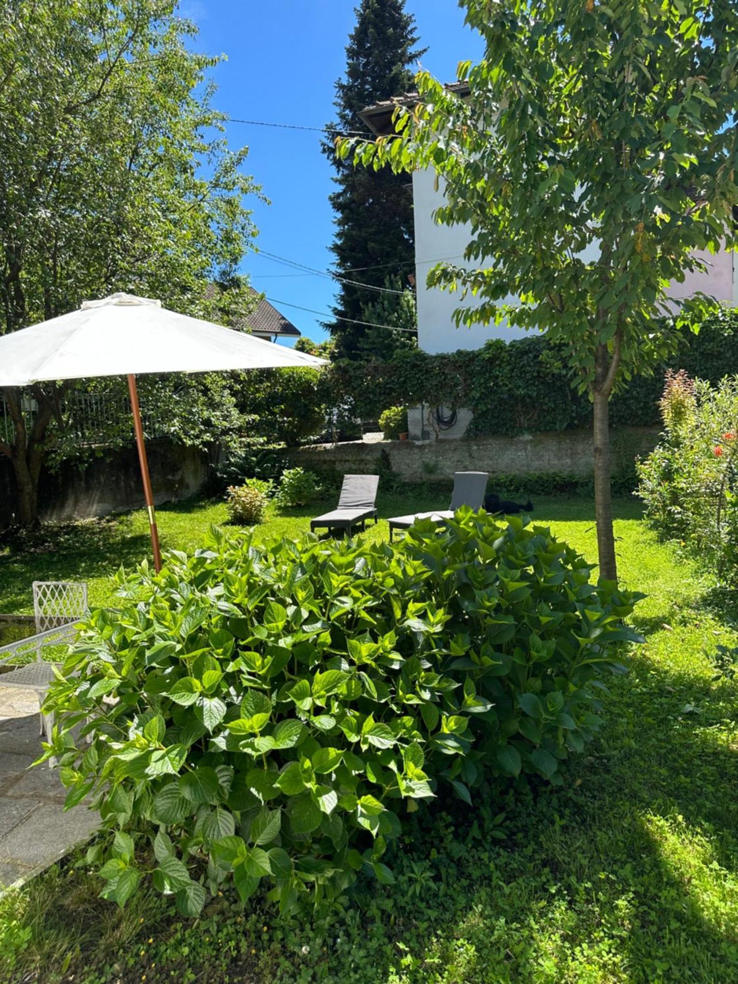 Casa Del Custode: Renovated Flat With Garden In A Villa Near The Lake Stresa Eksteriør billede