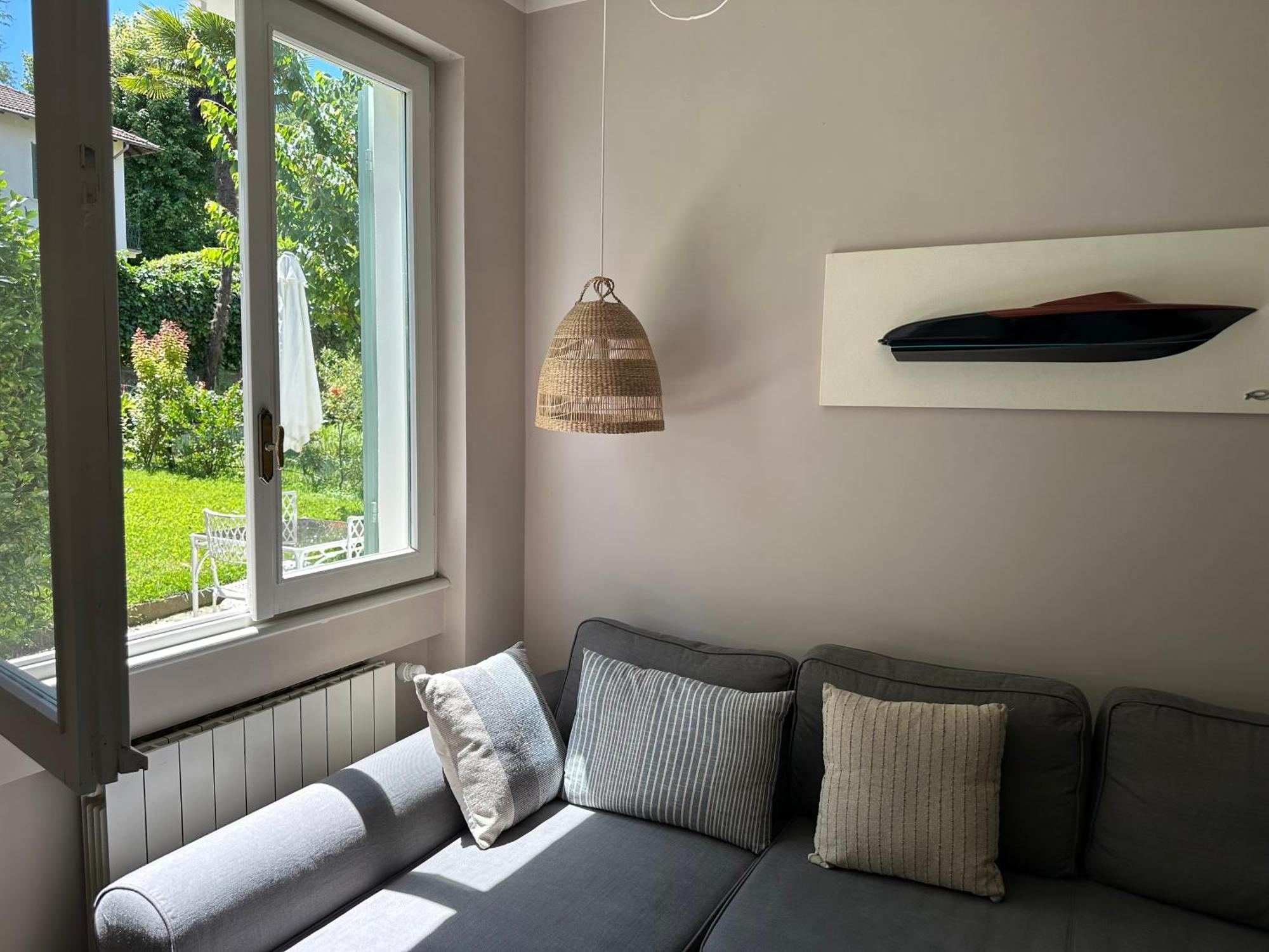 Casa Del Custode: Renovated Flat With Garden In A Villa Near The Lake Stresa Eksteriør billede